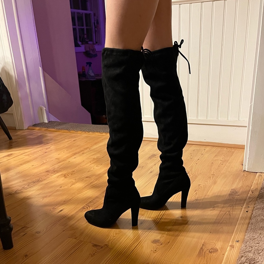 Thigh high boots